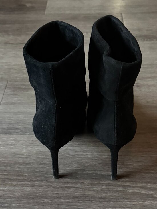 Saint Laurent | Suede Ankle Boots | Size 37.5 - Picture 3 of 7